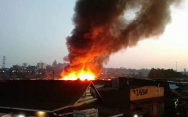 Two Dead, Property Worth Millions Destroyed As Fire Guts Kamwokya Houses