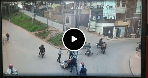 VIDEO: 14 Boda Boda Thugs Engulf, Rob Indian National 5M, 2 Phones At Mawanda Road