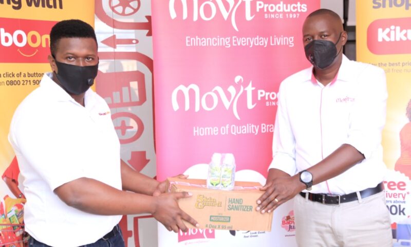Movit Officially Launches Its Products On Kikuubo Online, Gives Free Sanitizers To First 1200 Customers