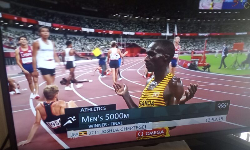 Breaking! Uganda’s Chiptegei Wins Men’s 5000m Race in Tokyo 2020 Olympics!