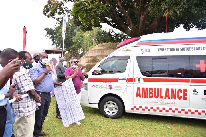 Ruparelia Foundation, Victoria University Donate Medical Ambulance To FMU