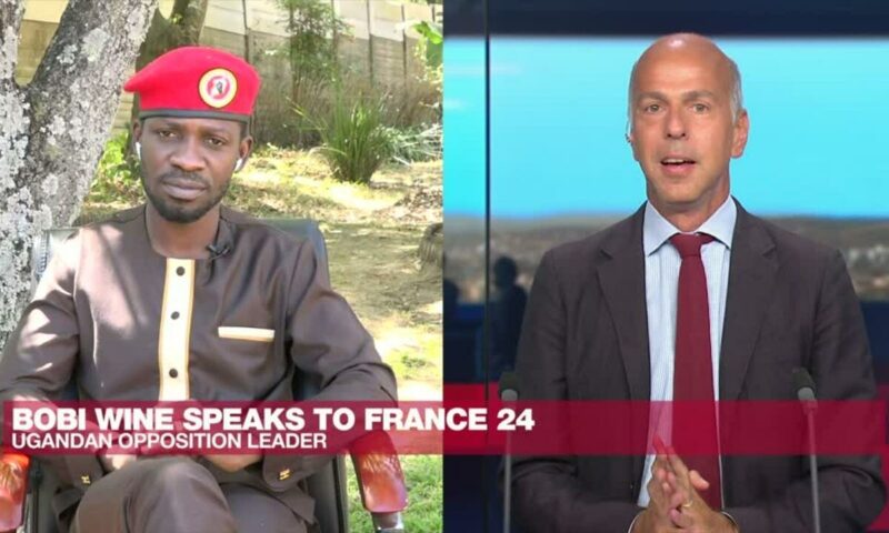 Museveni Will End Up In Trash Of History Like Previously Ousted Tyrants: Bobi Wine On France 24