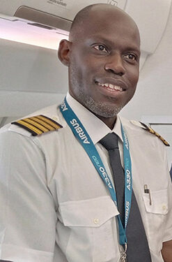 Our Target Now Is Employing Ugandans: Meet Captain Kokoro Janda From Arua, 1st Ugandan To Pass Training To Fly Uganda Airlines’ Airbus As Captain In Command