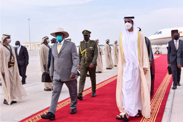 President Museveni Arrives In UAE For 2020 Dubai Trade Expo