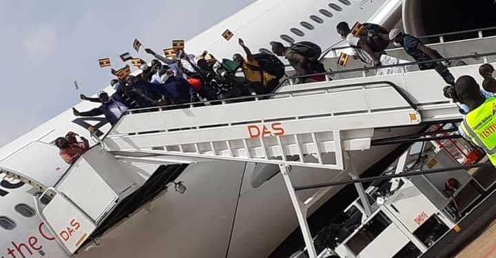 It Was Another Success: Uganda Airlines’ Inaugural Flight To Dubai Attracted Over 75 Passengers, Tons Of Cargo