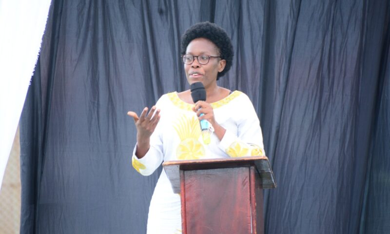 Minister Nabakooba Cautions Leaders On Polluted Towns As She Breaks Ground For Entebbe Civil Works