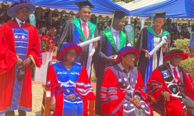 Minister Tumwebaze Graduates With Masters In Business Aministration At ESAMI