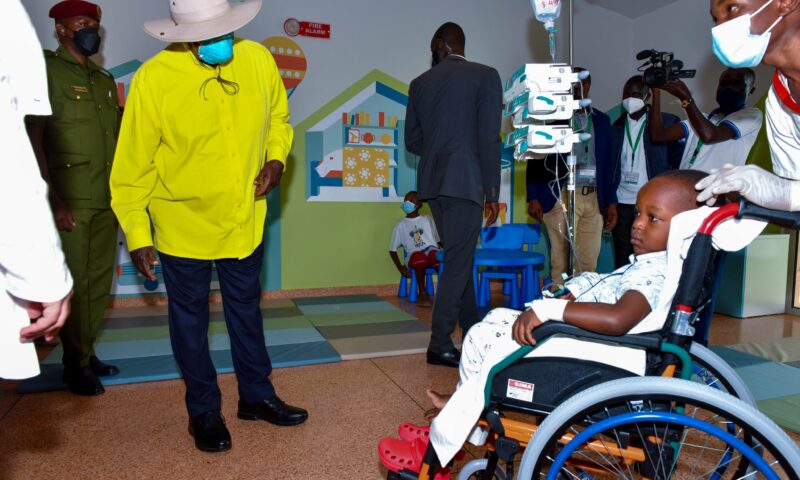 President Museveni Commissions Ultra-Modern Children Surgical Hospital