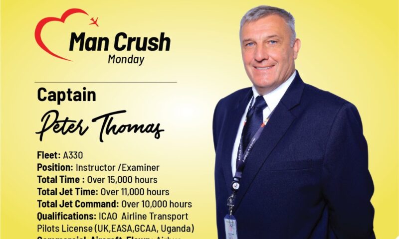 Here’s What You Didn’t Know About Capt. Pete Thomas,Trainer Of Uganda Airlines’ New Crew Flying Airbus A330NEO!