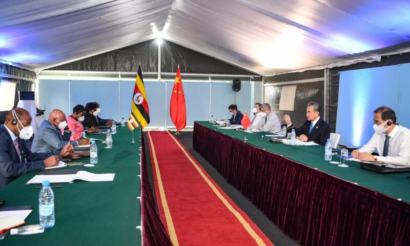 China-Uganda Meeting: Minister Odongo Praises President Jinping’s Deadly Missions In Africa
