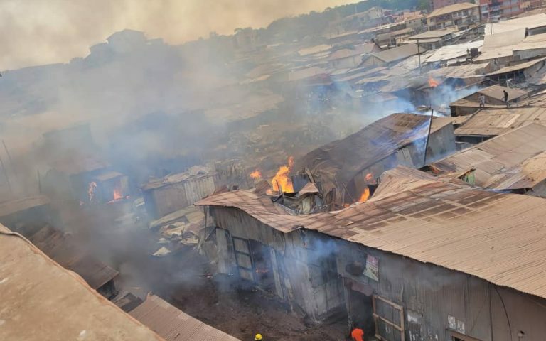 One Killed, Over 50 Maize Mills, 100 Houses Burnt Into Ashes In Kisenyi