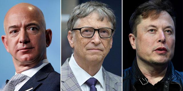 World’s 5 Richest Tech Tycoons Including Elon Musk, Jeff Bezos & Bill Gates Lose $85Billion In One Month