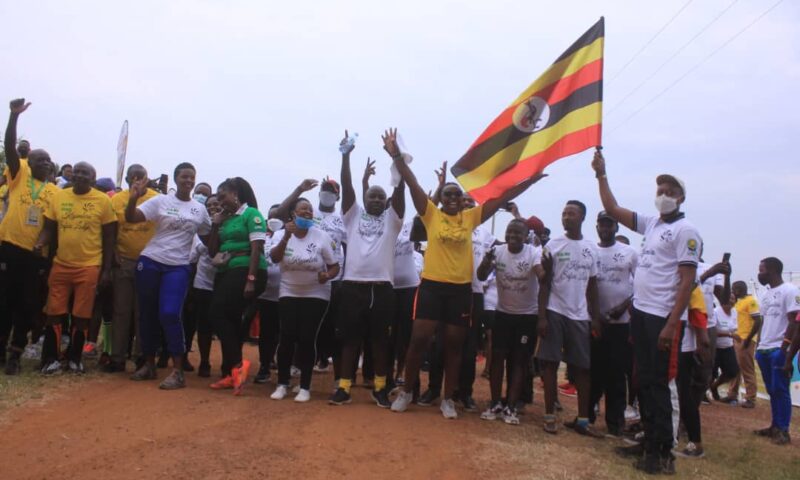Olympic Champion Joshua Cheptegei Excites Hundreds Of Fans At Kigambira Run In The Wild