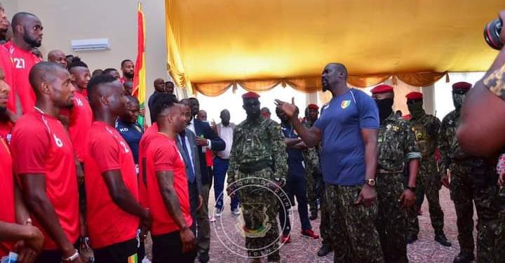 No Joke! ”Win AFCON Trophy Or Cough Back Money Invested In You”-Guinea’s Tough Solidier Turned President Warns National Team