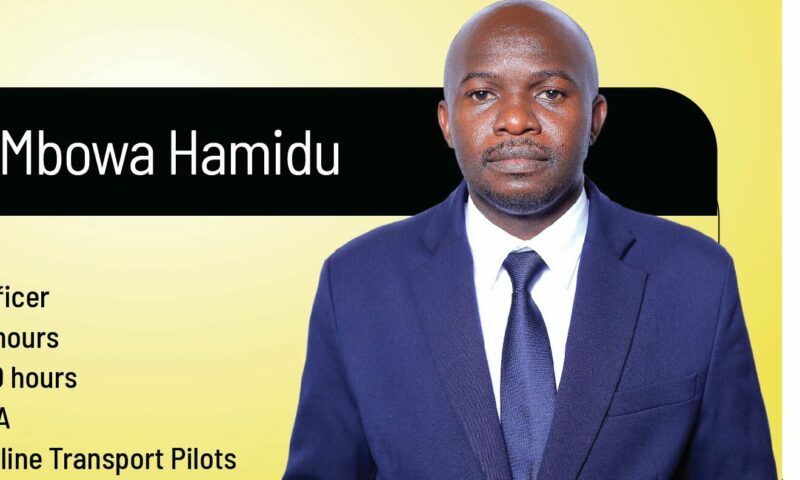 Meet Uganda Airlines’ Hamidu Mbowa-A Celebrated Pilot Flying ‘The Cranes’ High
