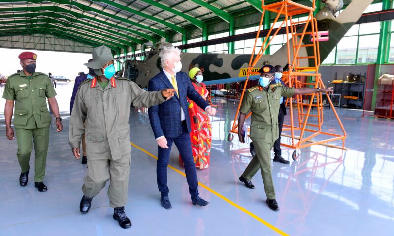 Museveni Commissions Helicopter Maintainance & Overhaul Plant In Nakasongora