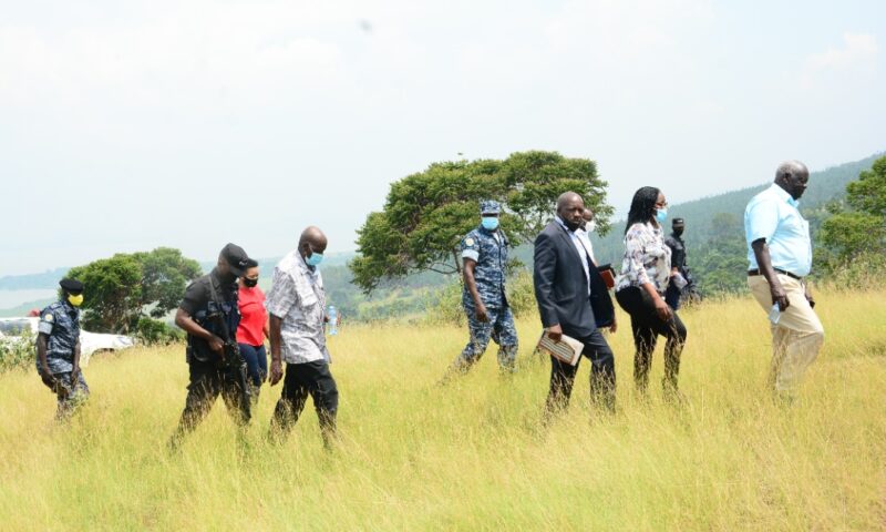 Akon ‘Futuristic’ City: Uganda Land Commission Shows Minister Nabakooba Land Allocated For Senegalese Investor