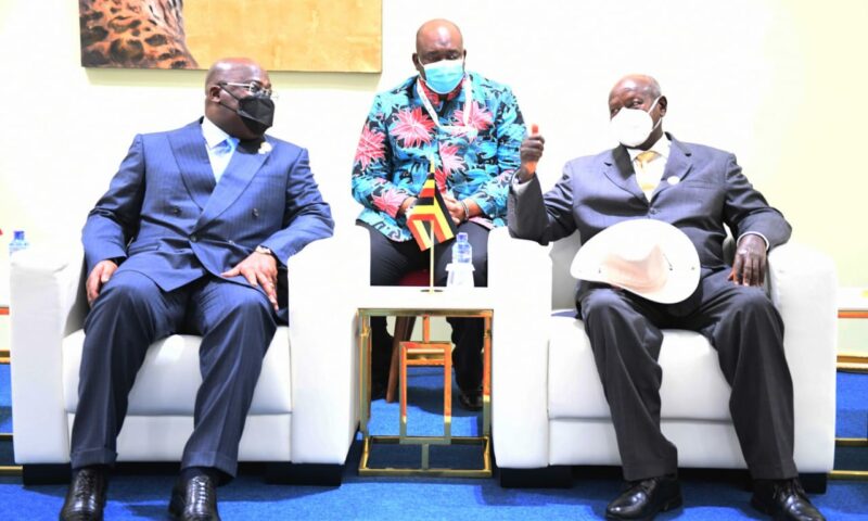 President Museveni Arrives In Kinshasa For Peace & Security Summit