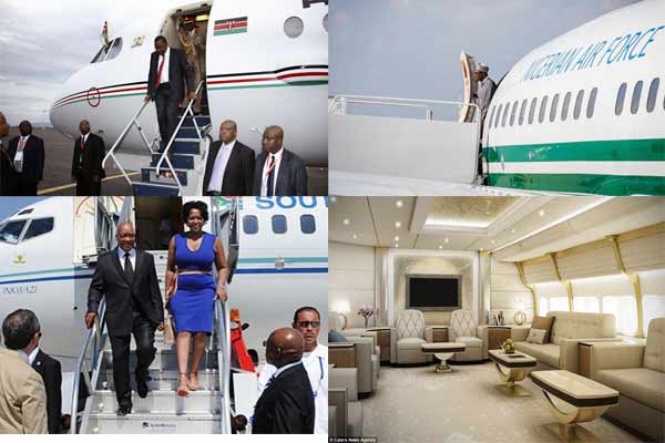 Here Are Most Impressive, Luxurious & Expensive Presidential Planes In Africa