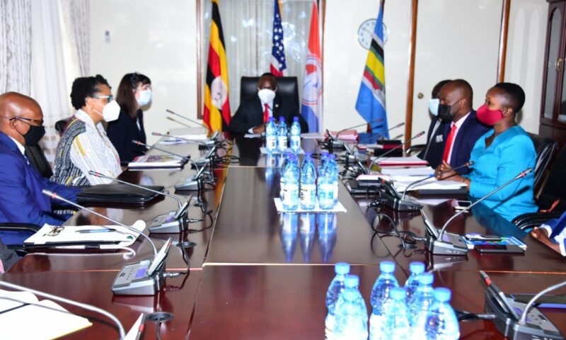 Bobi Wine, Mpuuga Hold Talks With US Diplomat Peterson Over Violations Of Human Rights In Uganda