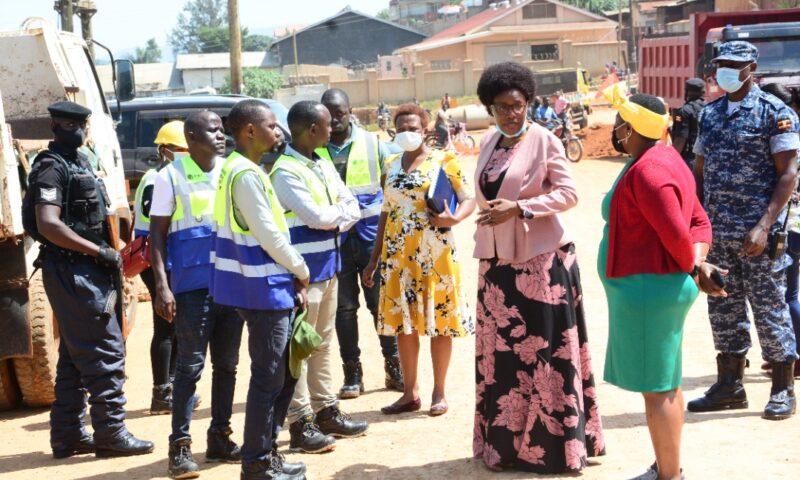 You Have Snored Enough! Furious Nabakooba Sets Deadline For Contractor Over Delays On Mbarara USMID Road Works