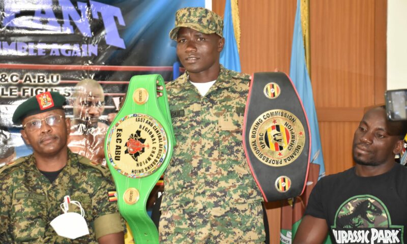 UPDF’s Sgt Ssebutte Vows To Defend Kickboxing Title