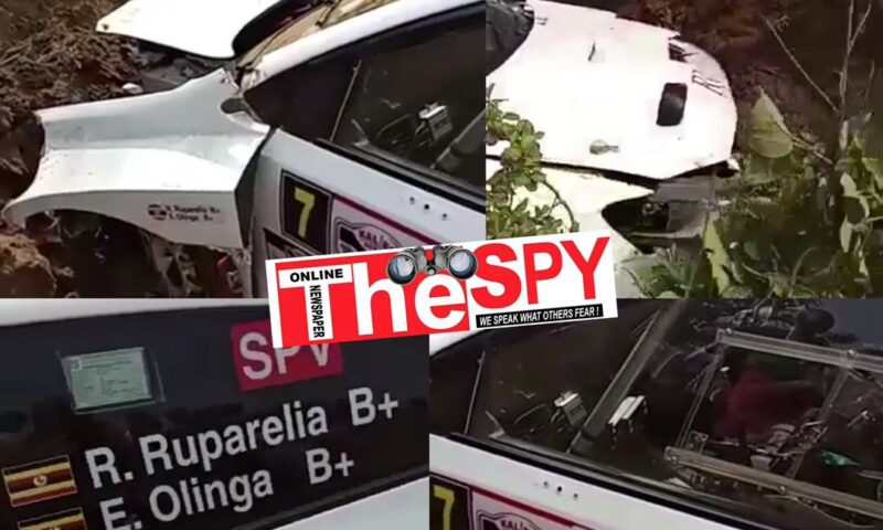 Motorsport: Ponsiano Scoops Kaliro Rally After Celebrated Driver Rajiv Crashing Into A Ditch