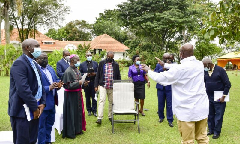 Museveni Meets Fort Portal Diocese Delegation, Offers UGX1B To Renovate Cathedral & Organize Martyrs Day Celebrations