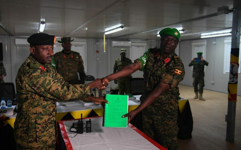 Ugandan Troops Awarded For Their Contribution To The Restoration Of Peace In Somalia