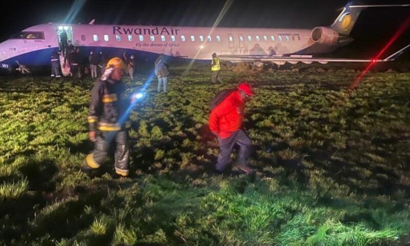 RwandAir Finally Speaks Out After Its Plane Skidded Off Runway At Entebbe Airport