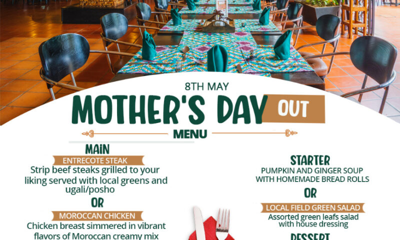 Mother’s Day Package Out! At UGX60000 Your Mummy Will Be Treated To Super Luxury At Kabira Country Club