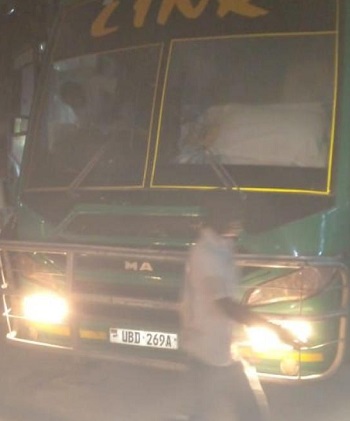 Terrible As Link Bus Catches Fire In Nateete Few Days After Deadly Accident