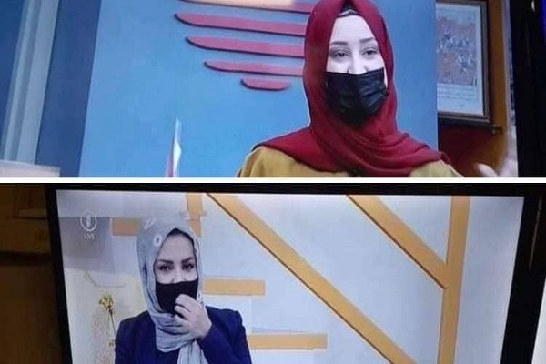 Female Afghan TV Journalists Appear With Faces Covered Following Taliban Toughest Order