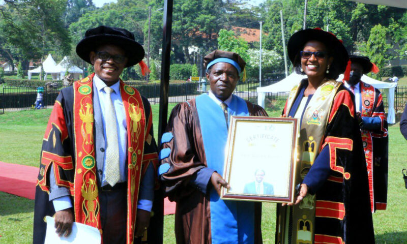 Makerere Top Organ Honors Prof.Bazeyo’s Decades Of Service To The University
