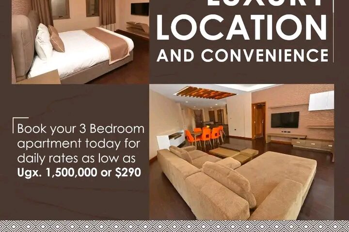 Big Offer: Pay Ugx1,500,000 & Get Three Bedrooms-Speke Apartments Wampewo