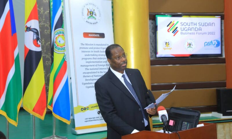 Ambassador Gen.Ronnie Balya Launches Uganda-South Sudan Business Forum