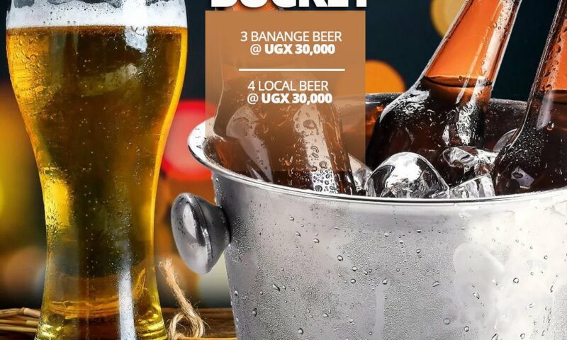 Booze Bonanza Is Back! Pay Only UGX30000 & Get Four Local Beers-Kabira Country Club