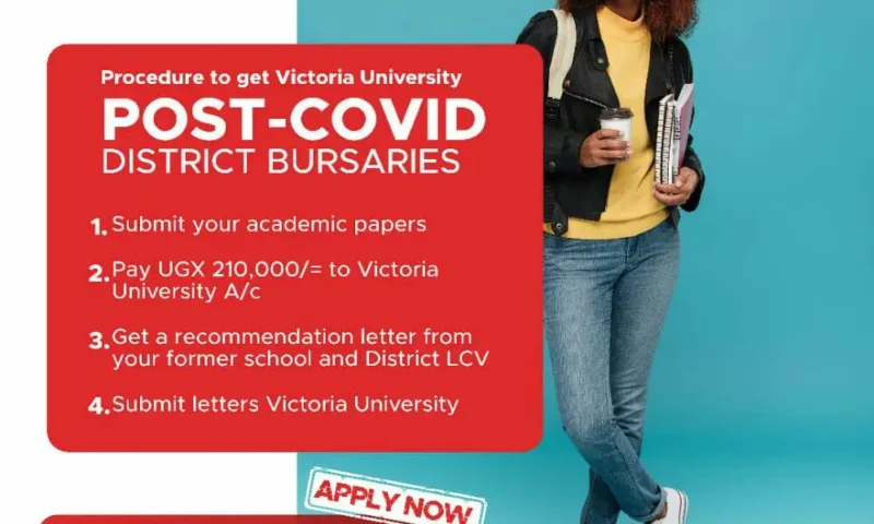 Don’t Miss Out On This! World Class Victoria University Announces Post COVID-19 District Bursaries