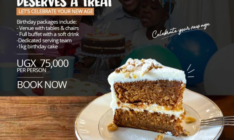 Your Special Day Deserves A Treat: At Only UGX75000 You Get A Marvelous Birthday Party-Kabira Country Club