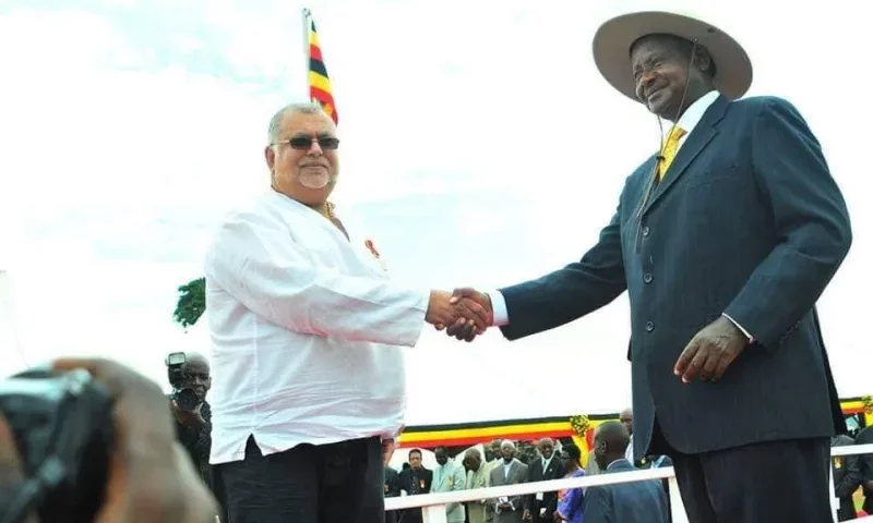 Thank You Very Much Indeed! Tycoon Sudhir Commends Museveni For Signing Landlord & Tenants’ Law