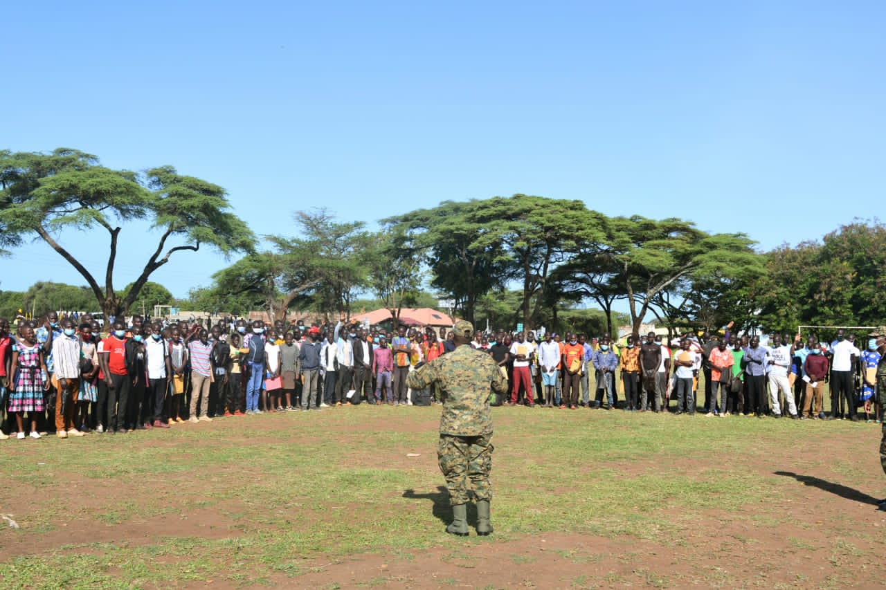 Over 1000 LDP Recruited As UPDF Concludes Exercise In Eastern Region