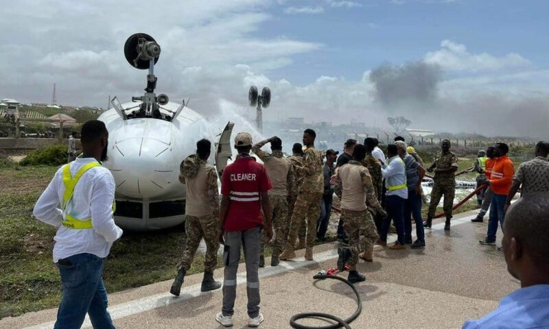 Passenger Plane Crashes In Somalia With 30 People On Board, Watch Video