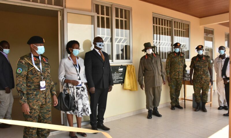 President Museveni Commissions Armoured Vehicle Plant In Nakasongola