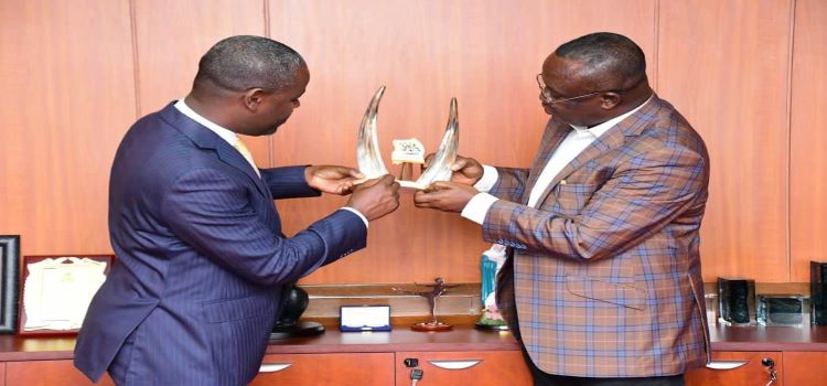 Tayebwa Meets Ghana Deputy Speaker Osei-Owusu, Discuss Legislative Practices