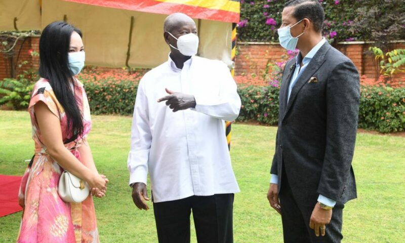 Museveni Meets American Actor Terrance Howard, Discuss Science & Technology