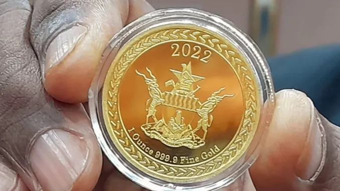 Zimbabwe Debuts Gold Coins As Legal Tender To Tame Inflation