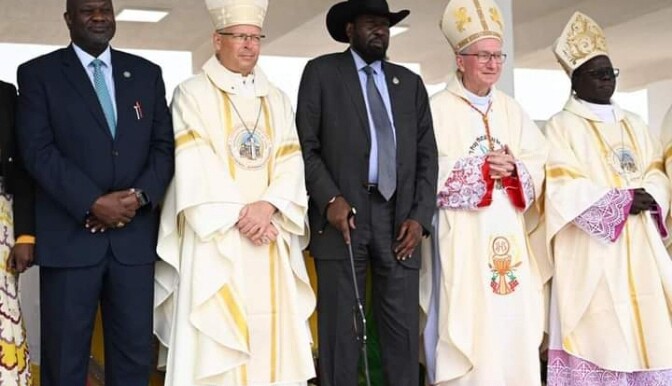 Go Tell Pope We’re Most Peaceful Country In Africa, No Wars-Kiir To Rome Envoy