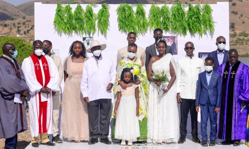 Our Children Are Protected By God Who Has Prospered Them-Says Museveni At Daughter’s 20th Marriage Anniversary