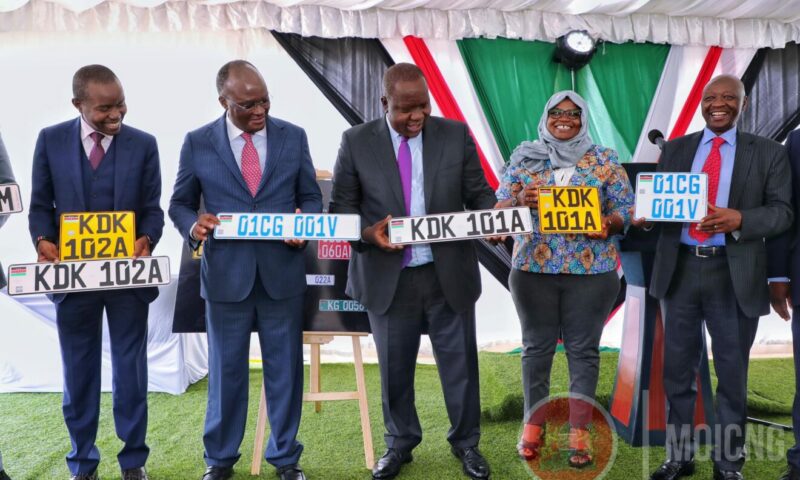 Kenya Introduces Digital Number Plates To Curb Crimes And Fraud