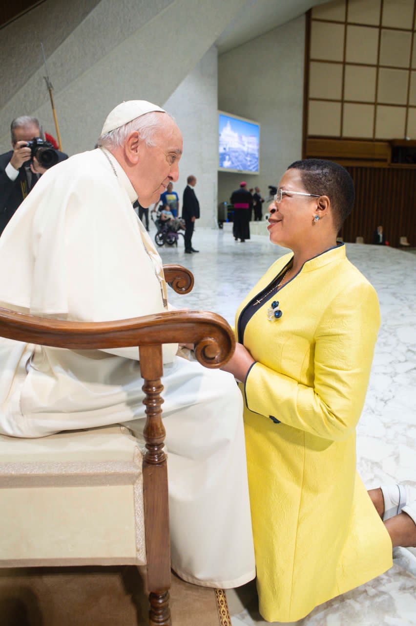 Pictorial: Speaker Among Shares Light Moments With Pope Francis In Rome